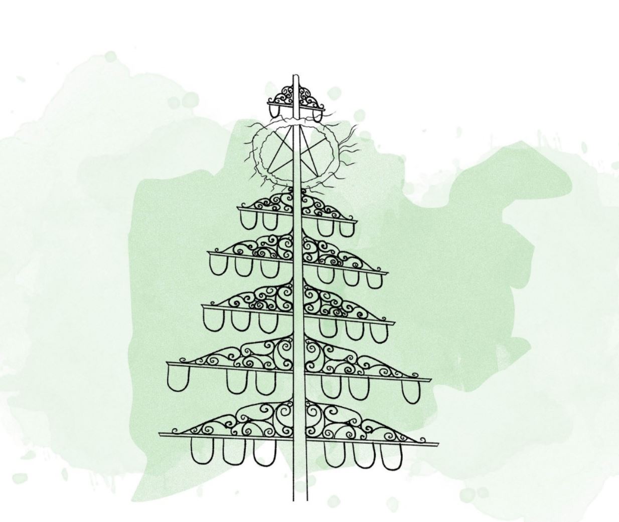 Wappenbaum-Illustration